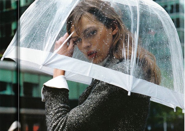 clear umbrella